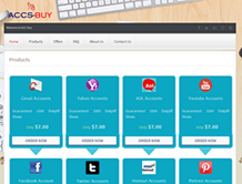 Accs Buy — E-Cybertech Client Project