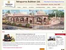 Ashapurna Buildcon — E-Cybertech Client Project