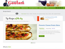 Cooking With Gautam — E-Cybertech Client Project