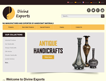 Divine Exports — E-Cybertech Client Project