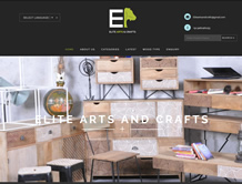 Elite Art & Crafts — E-Cybertech Client Project