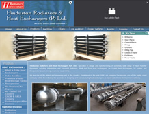 Hindustan Radiators — E-Cybertech Client Project