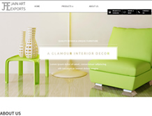 Jain Art Exports — E-Cybertech Client Project