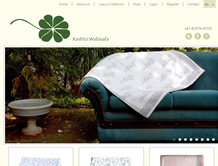 Kashto Wabi Sabi — E-Cybertech Client Project