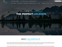 Lage Hospitalite — E-Cybertech Client Project