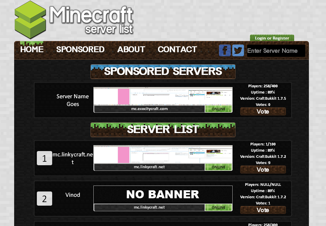 Minecraft Server — International E-Cybertech Client