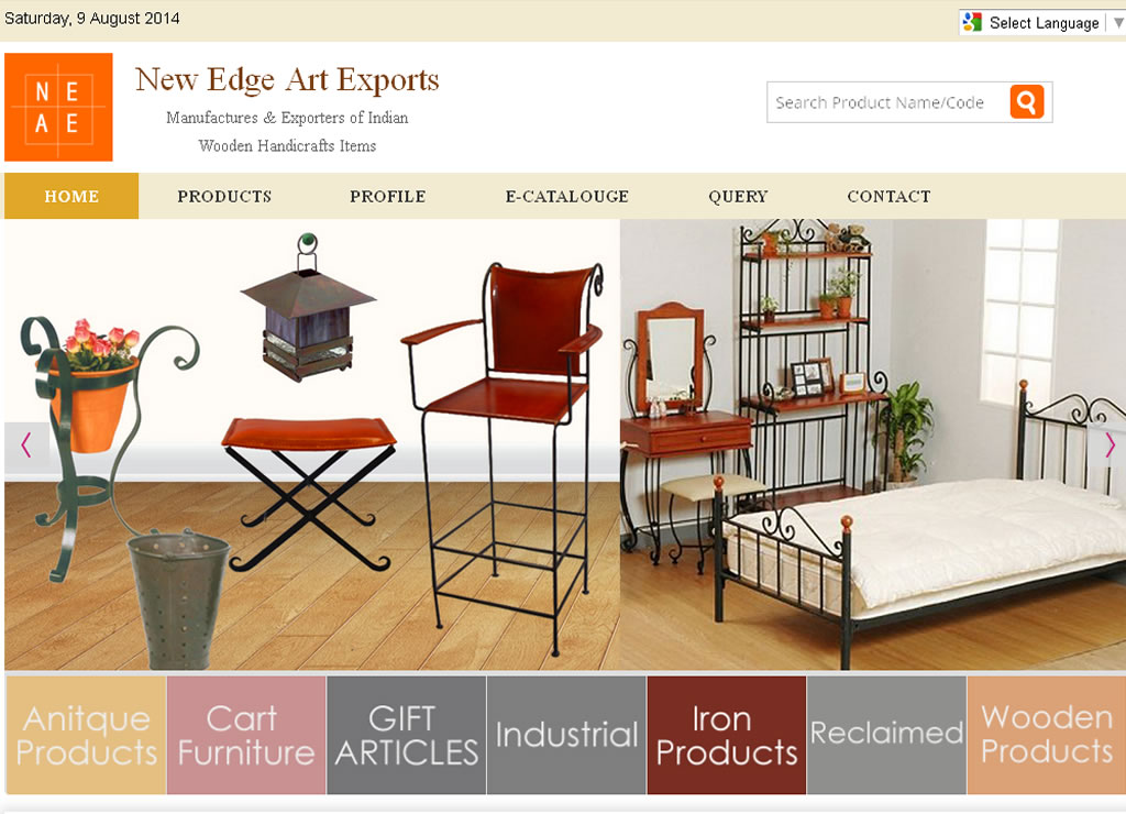 New Edge Art Export — E-Cybertech Client Project