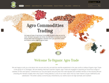 Organic Agro Trade — E-Cybertech Client Project