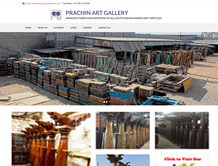 Prachin Art Gallery — E-Cybertech Client Project