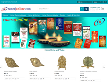 Ram Raj Online — E-Cybertech Client Project