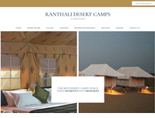 Ranthali Desert Camps — E-Cybertech Client Project
