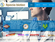 Specia BioTec — E-Cybertech Client Project