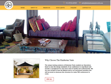 The Hindustan Tent World — E-Cybertech Client Project