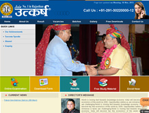 Utkarsh Classes Jodhpur — E-Cybertech Client Project