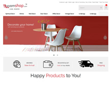 Vyom Shop — E-Cybertech Client Project