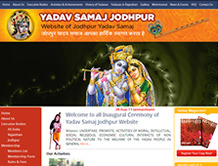 Yadav Samaj Jodhpur — E-Cybertech Client Project